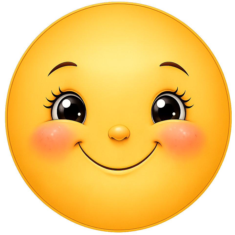 Round metal wreath sign with a smiling sun face by Monkey's Creations.