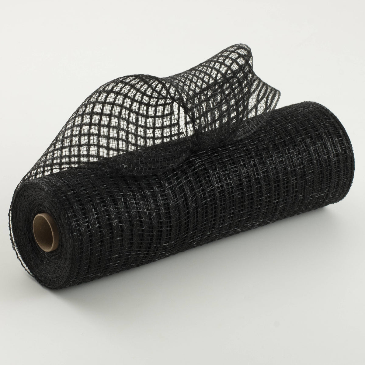 10" roll of black breeze deco mesh