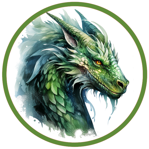 Green dragon SIGN