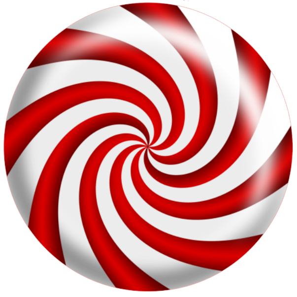 round metal wreath sign red and white striped candy