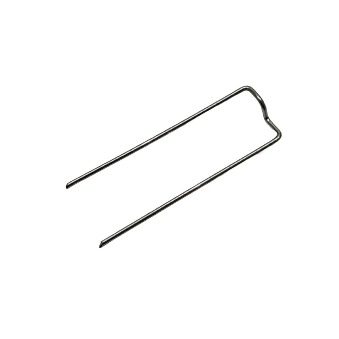 Metal upin for attaching crafting and floral materials  to styrofoam