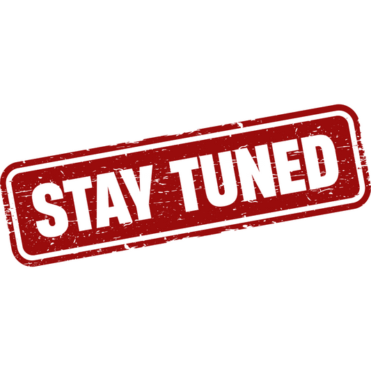 Shop teaser - NEW products coming, stay tuned