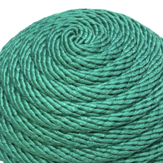 green rope round flower center